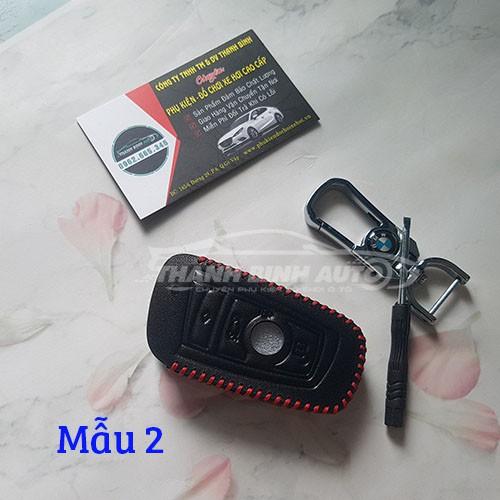 Móc Treo Chìa Khóa Bao Da Cao Cấp cho Xe BMW