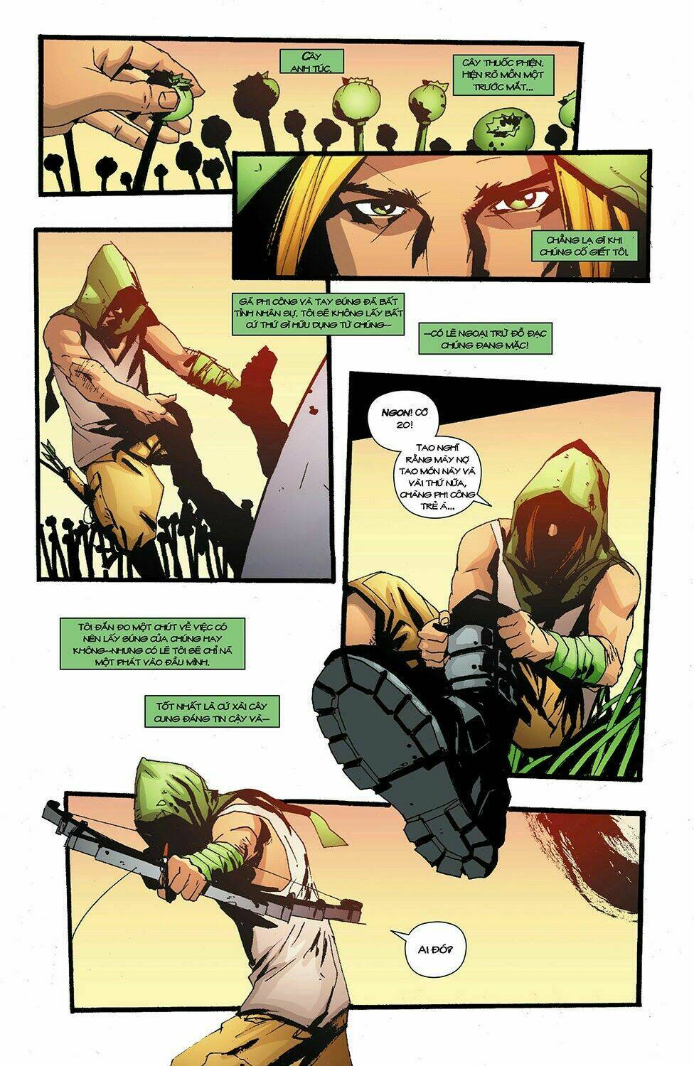 green arrow: year one chapter 3 5