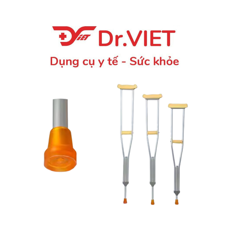Nạng Nhôm Chống Nách Cao Cấp Có Tăng Giảm TaJerMy TJM-NN01