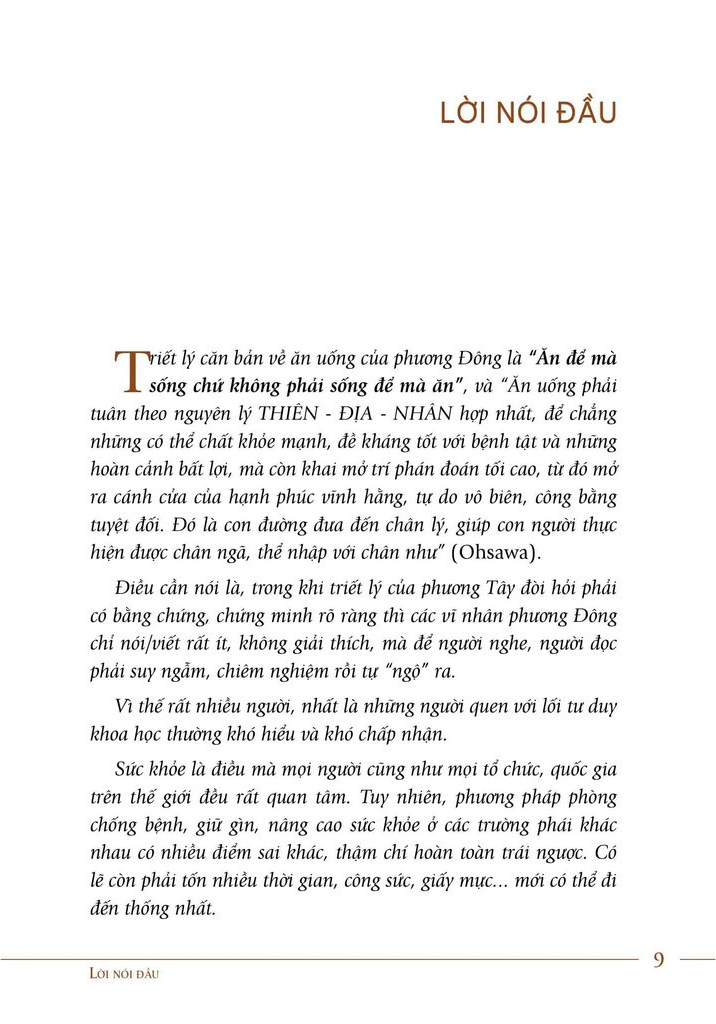 Minh Triết Trong Ăn Uống Của Phương Đông