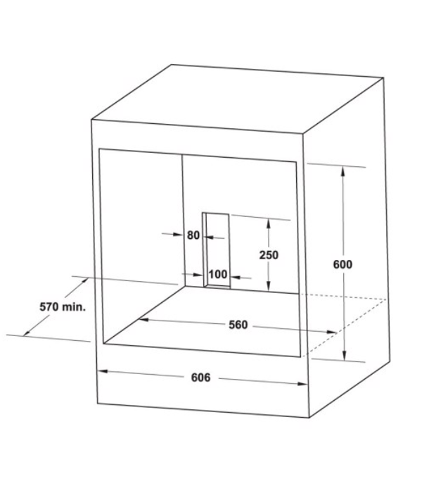 Lò Nướng Âm Tủ HO-2KT65A Hafele 538.61.441 - Hàng chính hãng