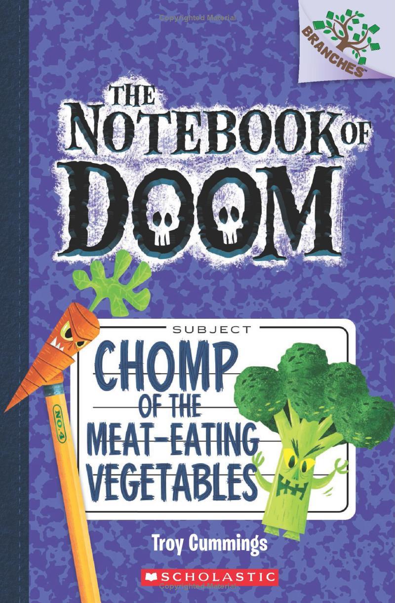 Sách ngoại văn: The Notebook Of Doom - Book 4 - Chomp Of The Meat-Eating Vegetables