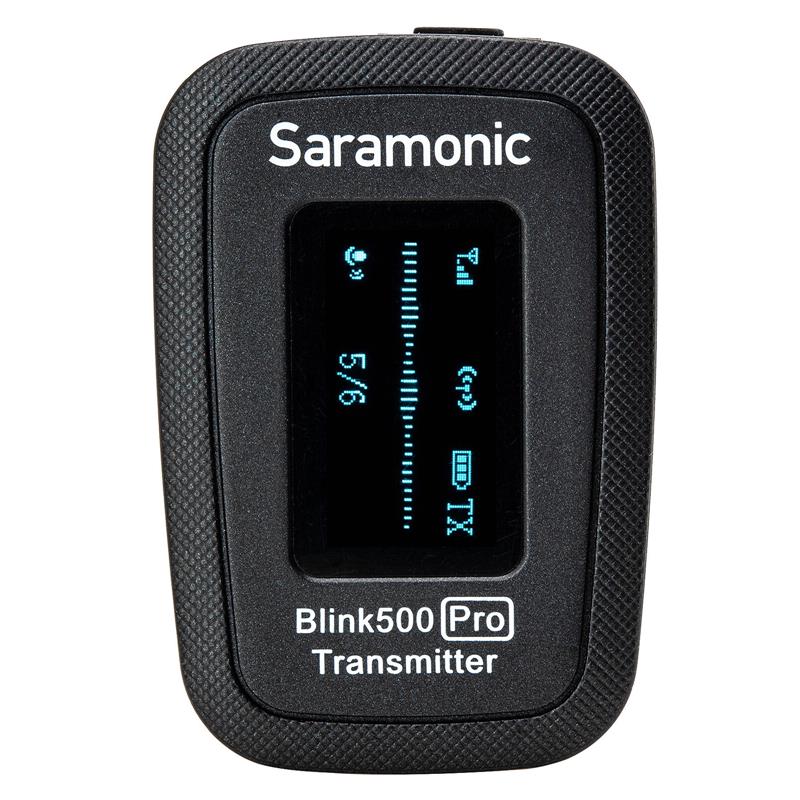 Micro thu âm không dây Saramonic Blink 500 Pro B6 cổng Type C ( 2phát + 1thu) - Hàng Chính Hãng