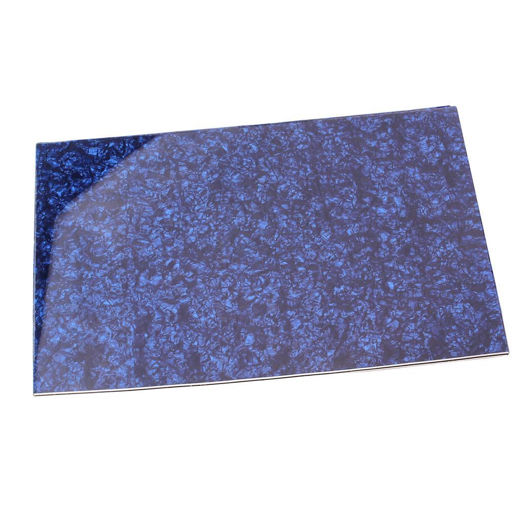 2 Pieces  Guitar Blank Scratch Plate Pickguard Sheet Material