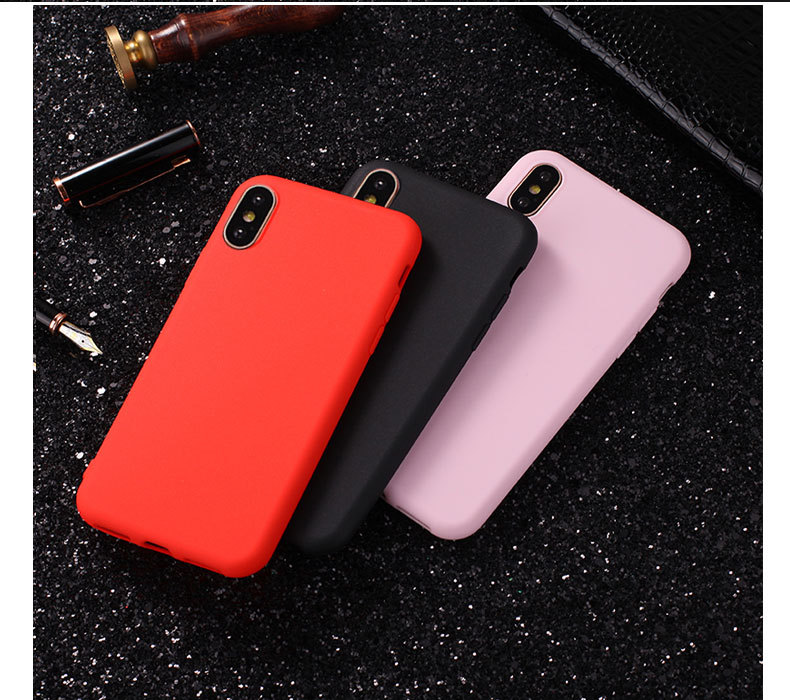 Ốp Lưng Silicon Trơn Màu - Chống Bẩn, Chống Bám Vân Tay cho Iphone 6/ 6S/ 6Plus/ 6S Plus/ 7/ 7 Plus/ 8/ 8 Plus/ X/ XS Max/ XR