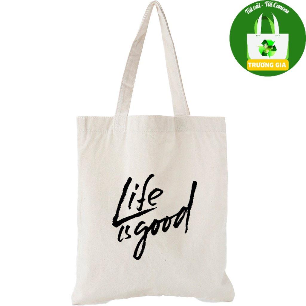 Túi vải Canvas Trương Gia Túi Vải - Túi Canvas bộ sưu tập black and brown nhiều kích thước