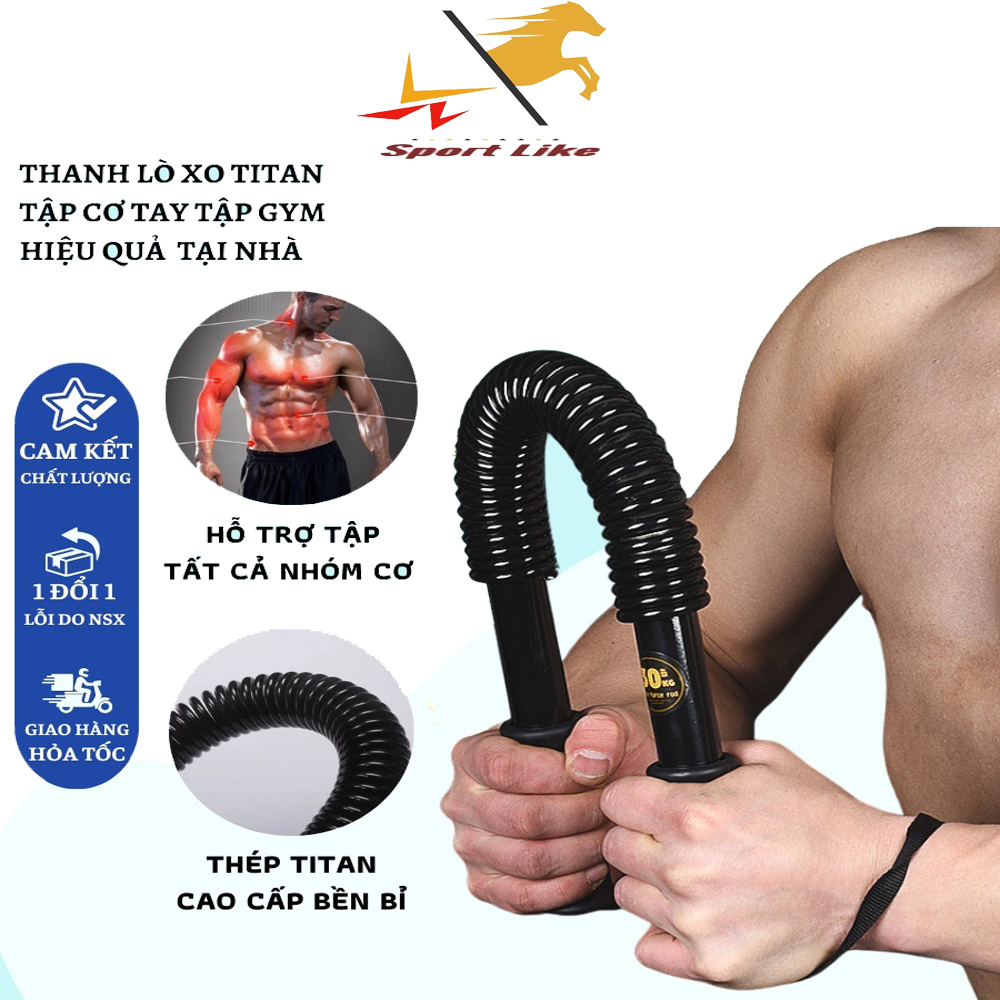 Gậy Tập Tay Lò Xo Titan Đồ Long Đao Chính Hãng SportLike, Lực Bẻ từ 20kg Đến 100KG