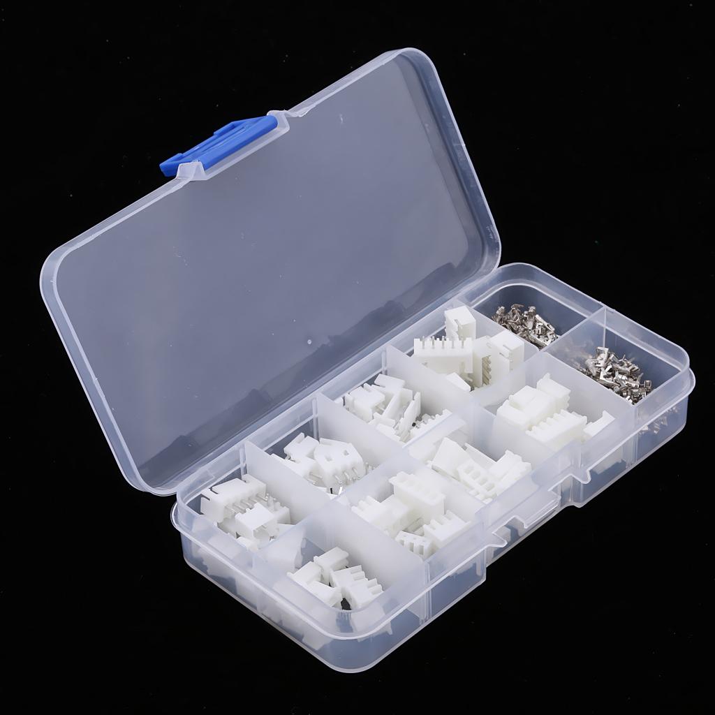 150 PCS 40 Set 2Pin-5Pin Header Draht Pitch Terminal  Kits