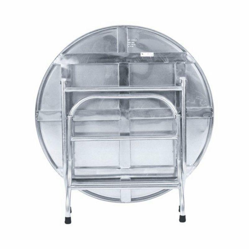 Bàn tròn INOX win cao cấp 80 cm