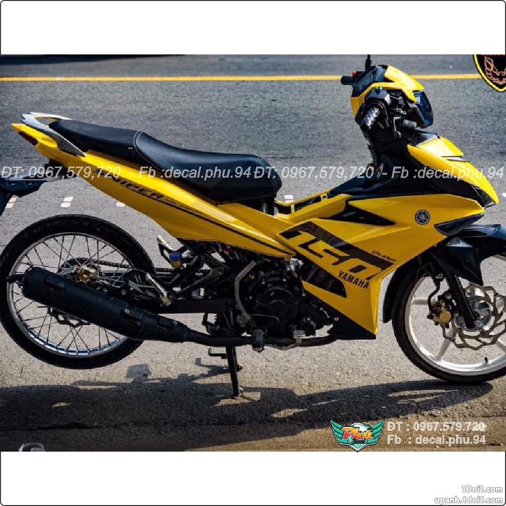 Tem Rời Exciter 150 xanh đen  -1