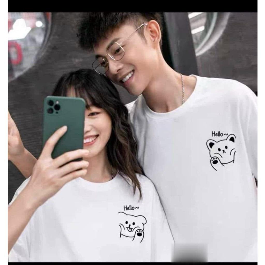 Áo thun unisex _ áo đôi