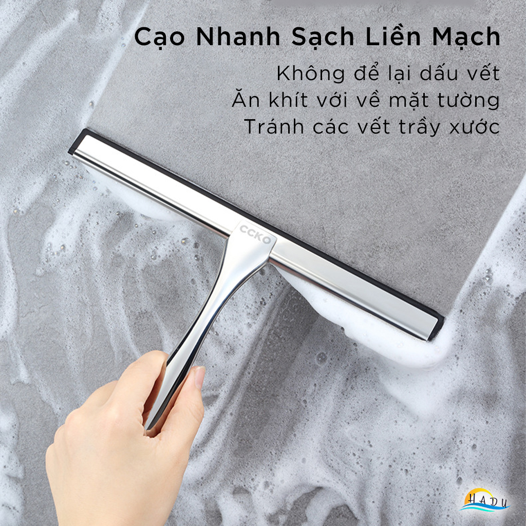 Cây Lau Gạt Kính Cầm Tay Inox Cao Cấp Đạt Chất Lượng Đức CCKO