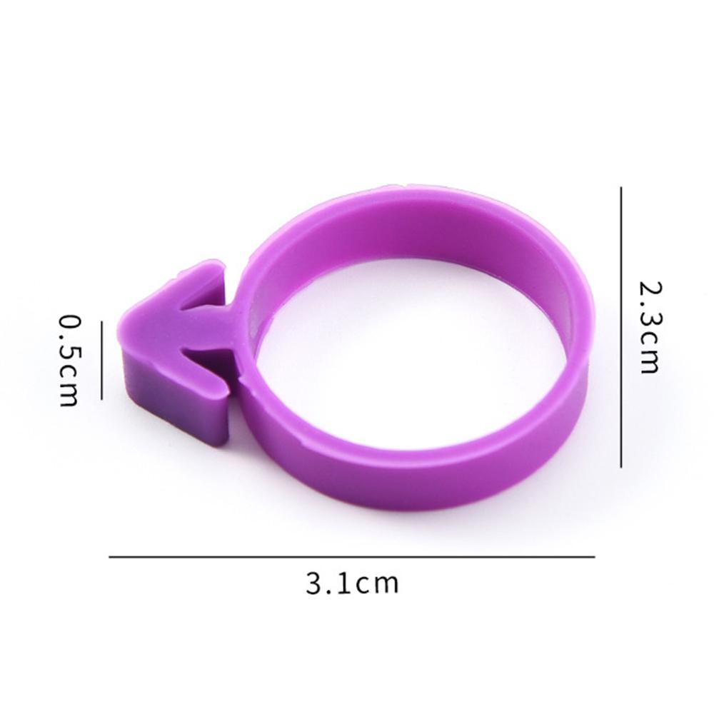 Set 10/ 20 Dây Buộc Túi Trang Trí Bằng Silicon Có Thể Tái Sử Dụng, Phụ Kiện Làm Bánh