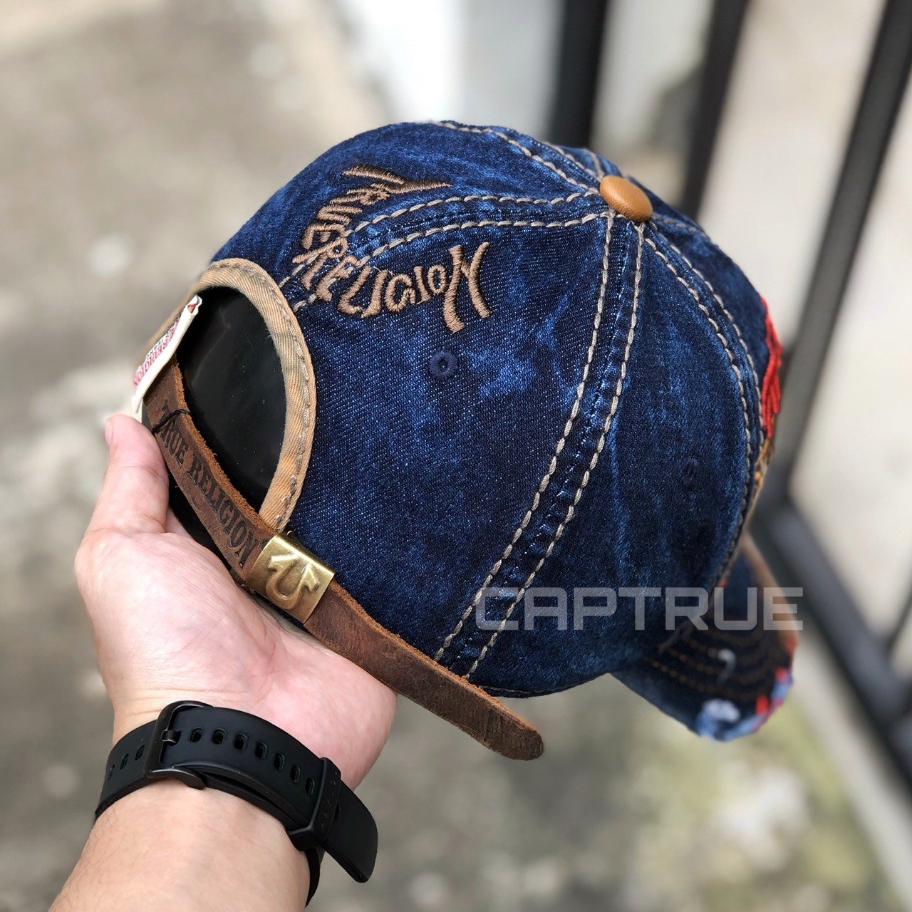 Nón kết, mũ kết Địa phối vải jeans xịn chuẩn thời trang (Ảnh thật)