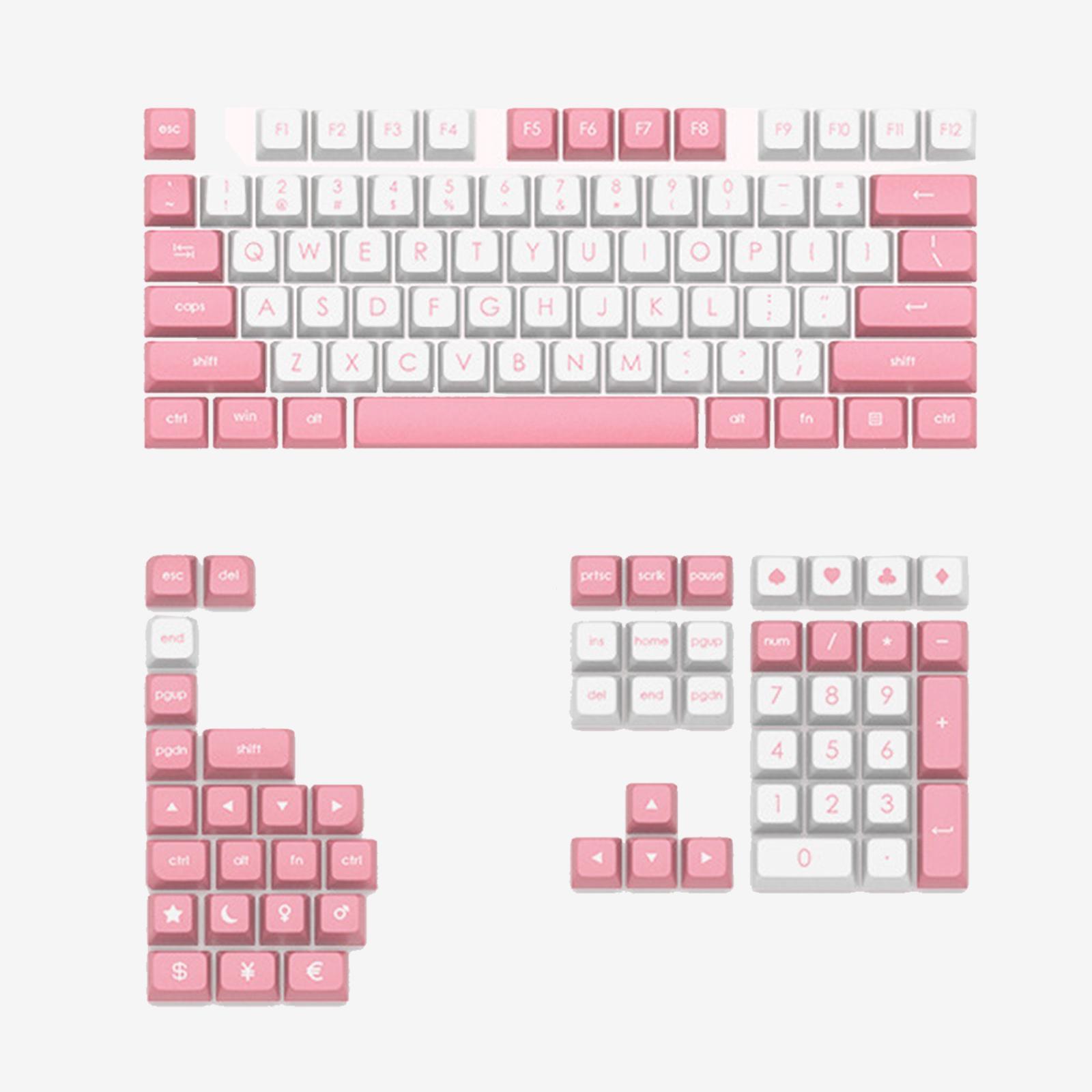JSA PBT Keycaps Ergonomic Keycap for Mechanical Gaming Keyboards