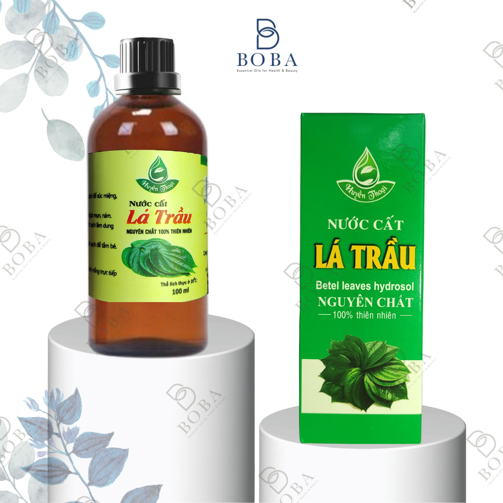 Nước Cất Lá Trầu Nguyên Chất, Chiết Xuất Lá Trầu.