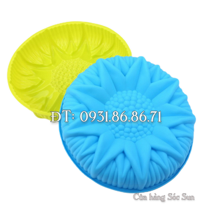Khuôn silicon hoa hướng dương đại đóa loại 28 cm - Mã số 1025
