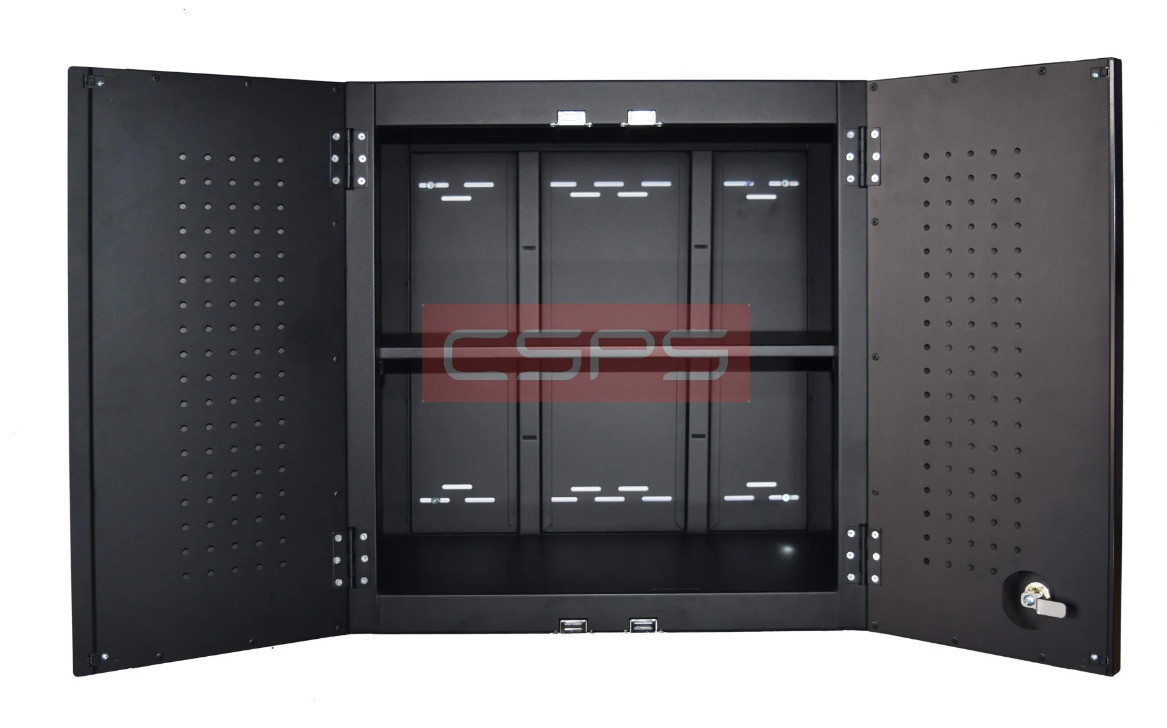 Tủ dụng cụ treo tường CSPS 61cm - 01 ngăn màu đen 61cm W x 35.5cm D x 61cm H