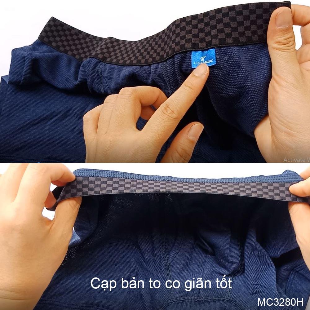 Quần lót boxer nam CoolMagic thấm hút khử mùi thoáng mát mùa hè mã MC3280H