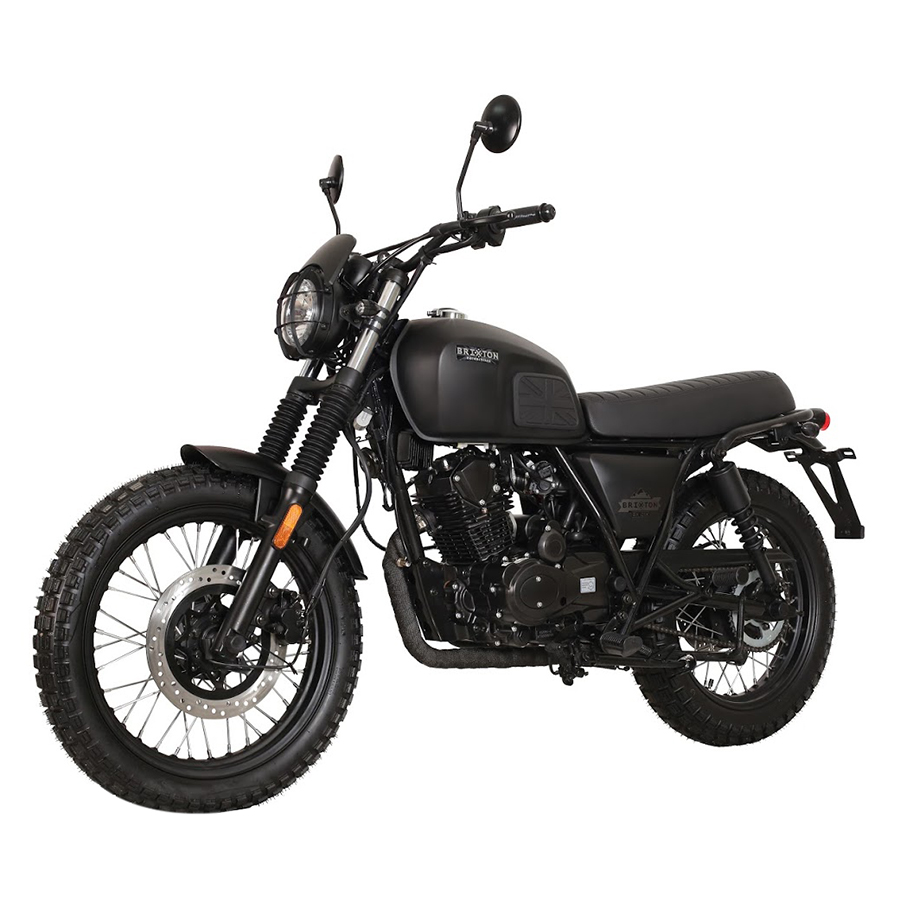 Xe Mô Tô Brixton Scrambler BX150X - Đen