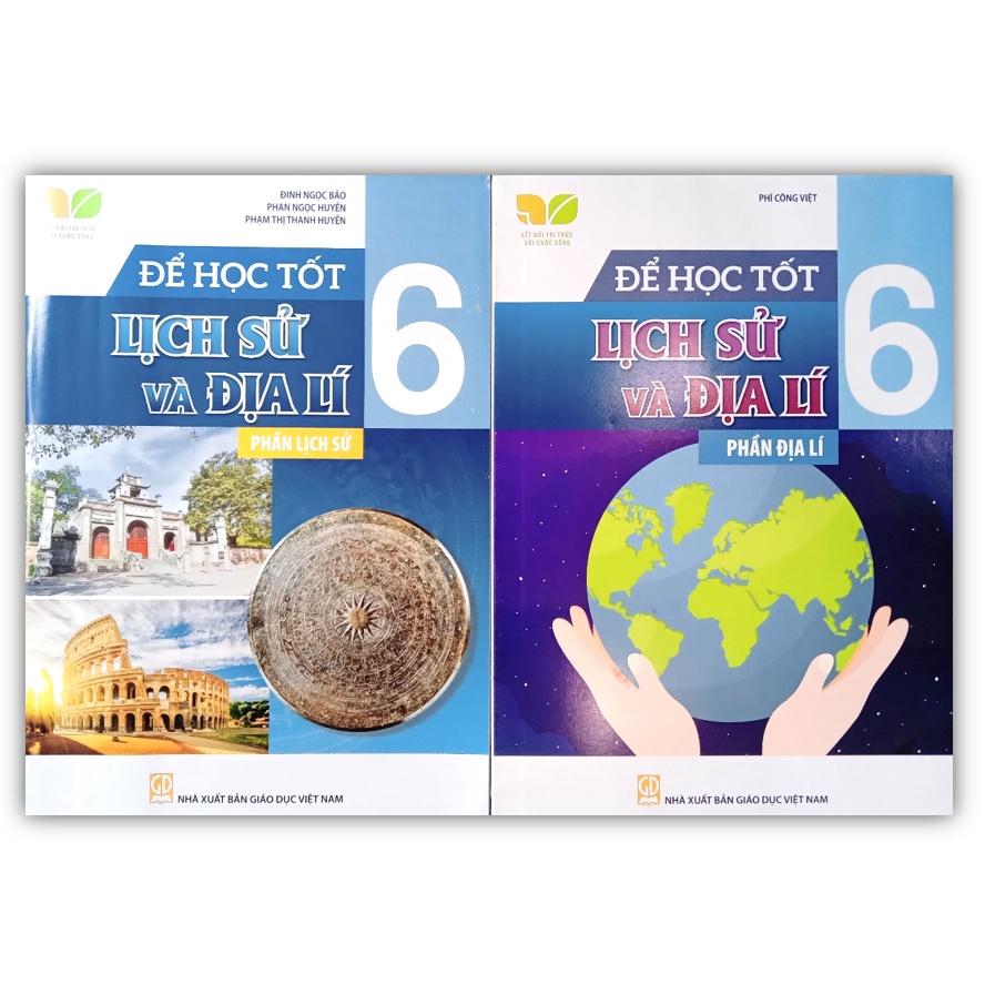 Sách - Combo 2 cuốn Để học tốt lịch sử và địa lí lớp 6
