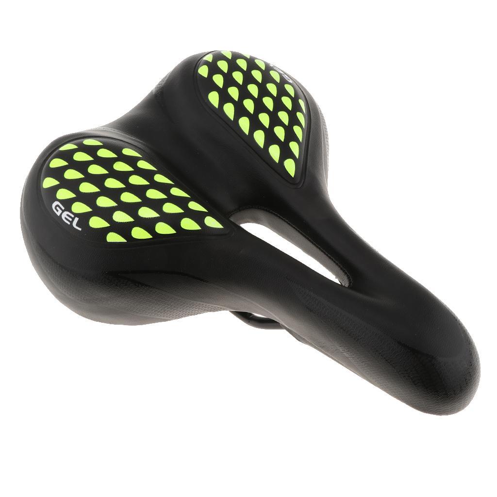 Mountain Bike Road Bicycle Racing Hollow Saddle Seat Thick and Wide Saddle