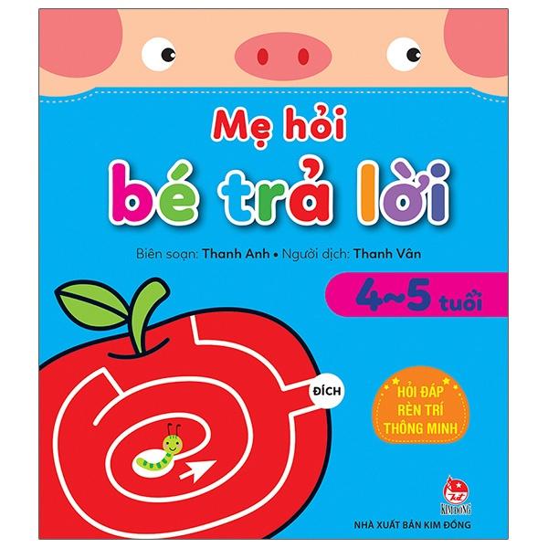 Sách - Combo 4 Cuốn Mẹ Hỏi Bé Trả Lời