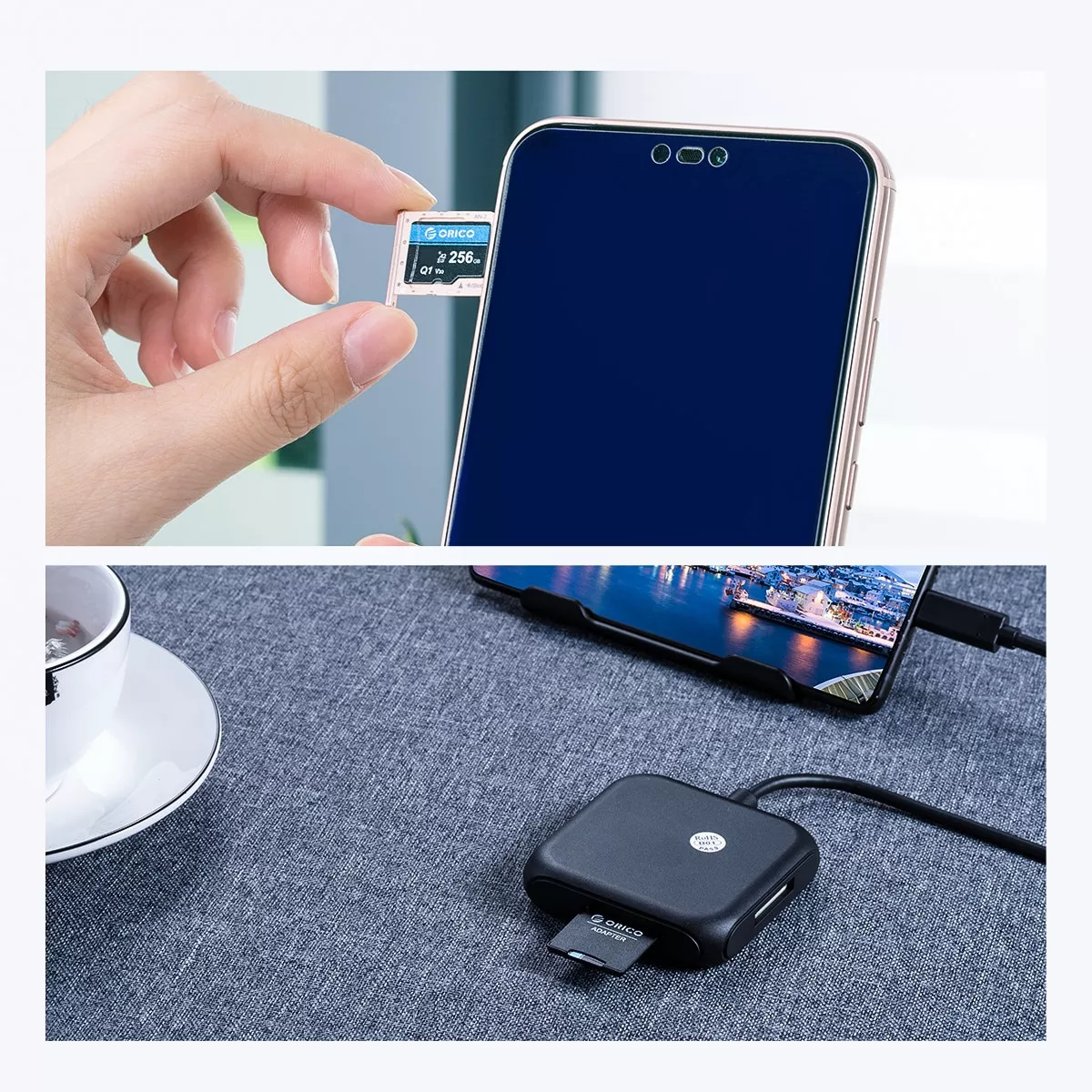 Thẻ Nhớ ORICO microSD 32GB/64GB/128GB - Chống Nước, Chống Từ Tính, Chống Nhiệt Độ Cao, Tương Thích Cao Và Chống Tia X