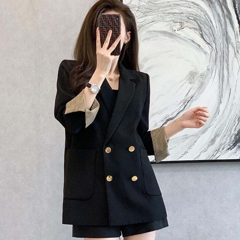Set Đồ Áo Blazer nữ + quần sọc phong cách hàn quốc mẫu mới chất đẹp mã RB01