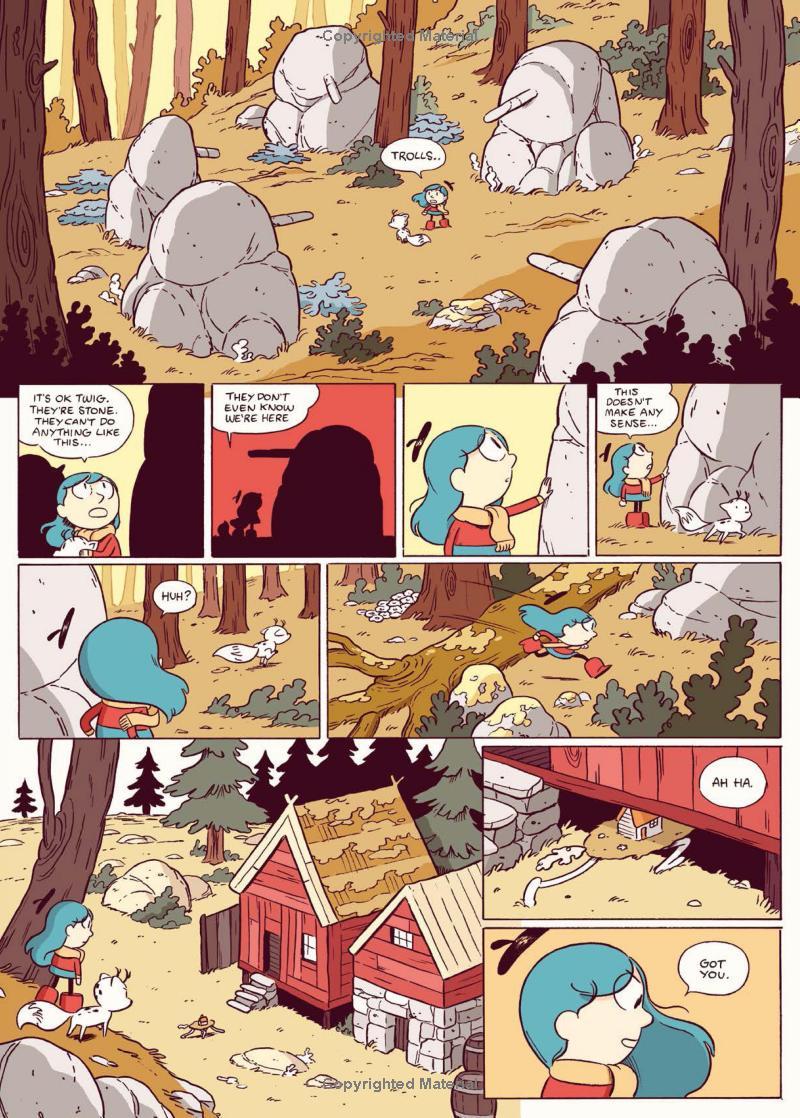 Hildafolk Comics 5: Hilda And The Stone Forest