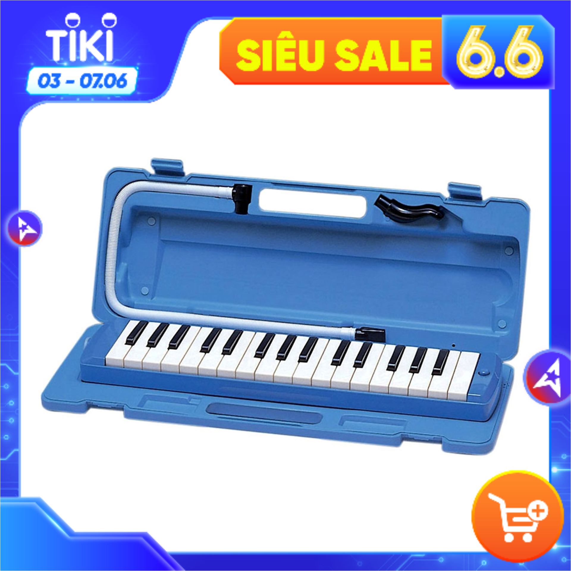 Kèn Phím Thổi Hơi Melodion/ Pianica/ Melodica Yamaha 32 Phím P-32D, 37 Phím P-37D Cho Trẻ Em và Người Lớn