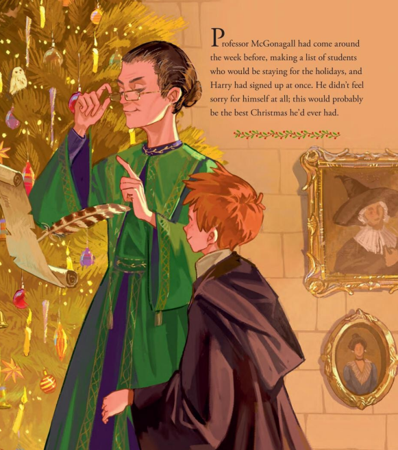 Sách ngoại văn: Christmas At Hogwarts (Hardback)