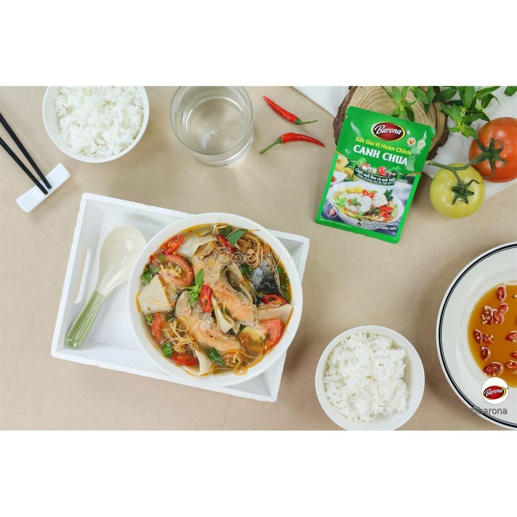 Xốt Gia Vị Hoàn Chỉnh BARONA - Canh chua 80g