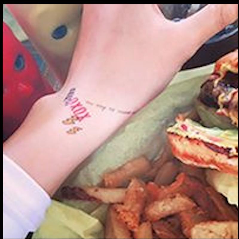 Hình xăm dán noel dể thương cute 10x6cm