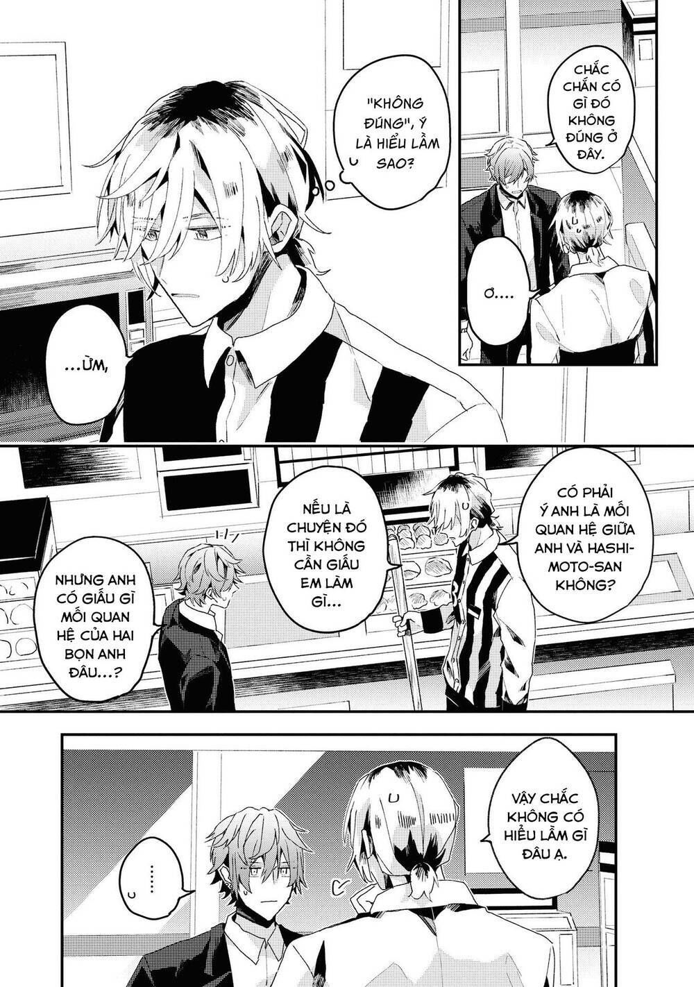 đồng đội game online, té là ngài sếp khó tính chapter 15 13