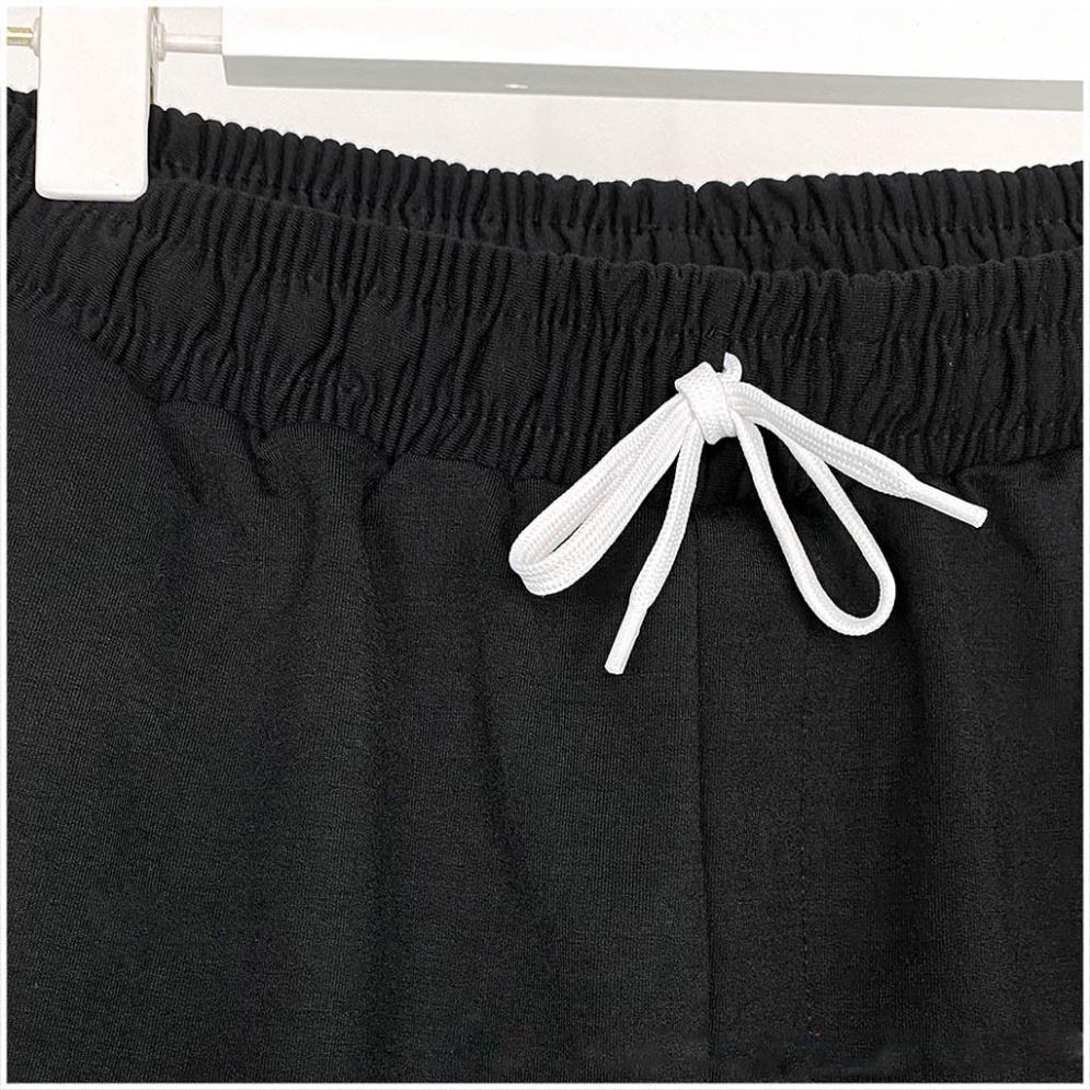 Quần short nam nữ Unisex THUN BASIC , Quần Đùi Nam Nữ Sooc Thun Thể Thao Q31