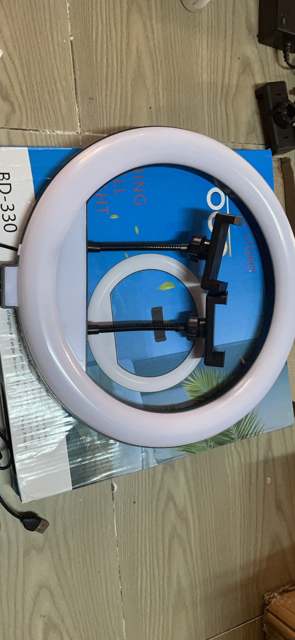 BỘ ĐÈN LIVETREAM SICE 33CM 2KEPJ ĐIỆN THOẠI SIÊU TIỆN DỤNG KÈM CHÂN 2M1