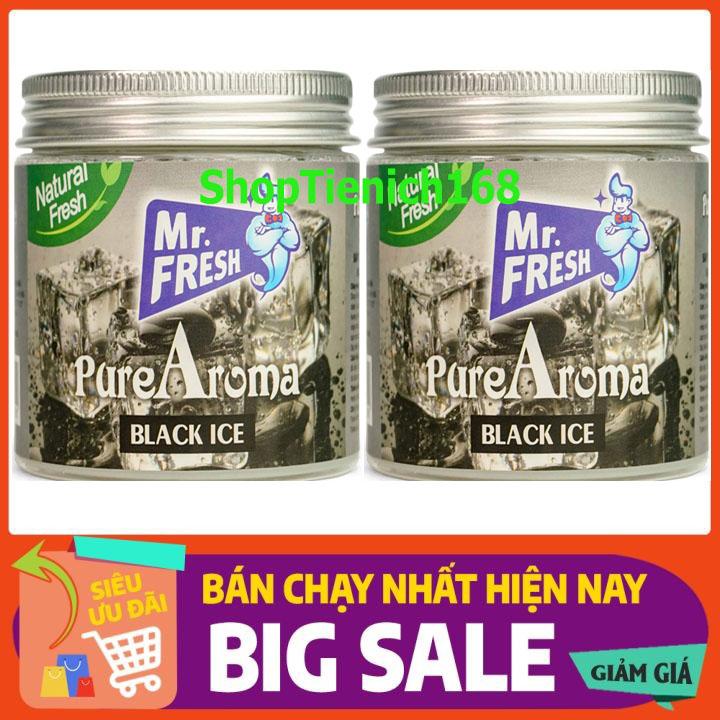 [BIG SALE] Sáp Thơm Phòng Khử Mùi  Pure Aroma 230g Hương Black
