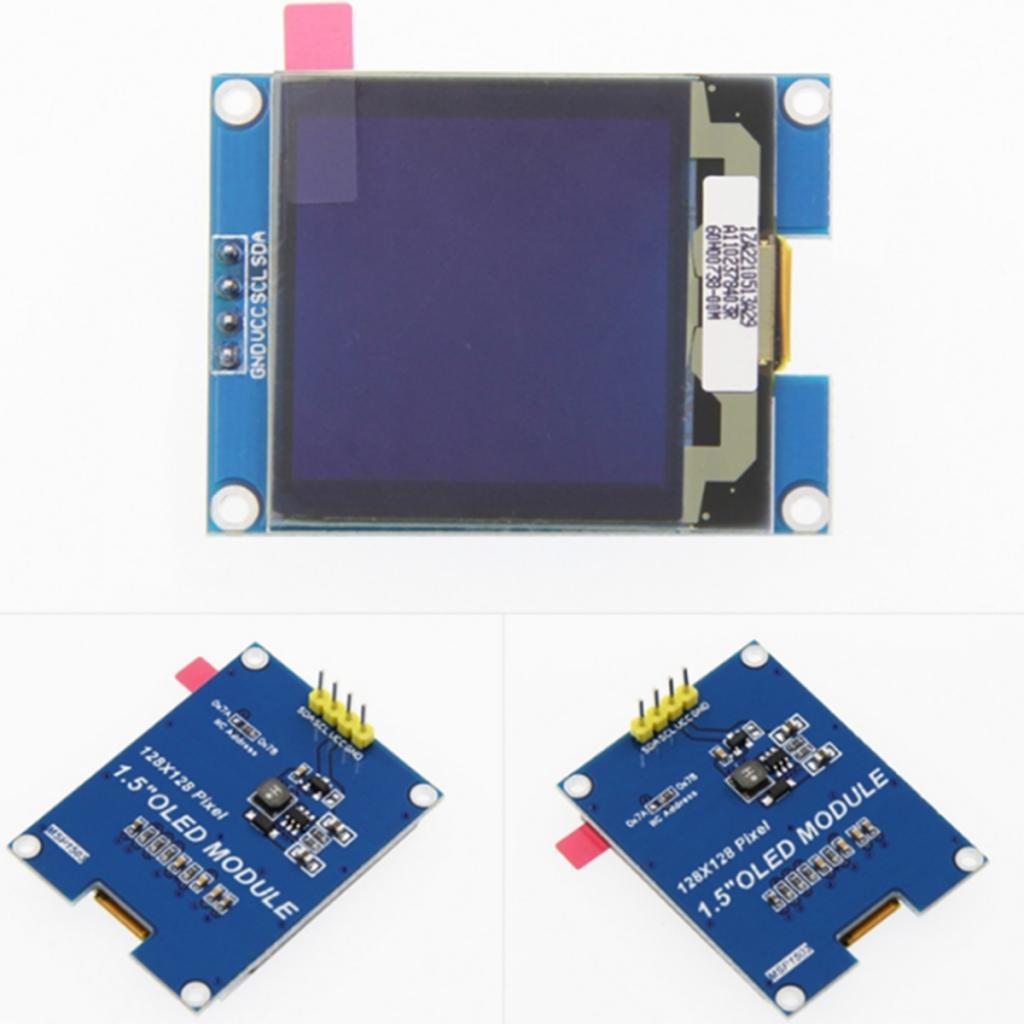 3x 1.5 '' SSD1327 ISLE OLED Module Driver Chip Communication Support For