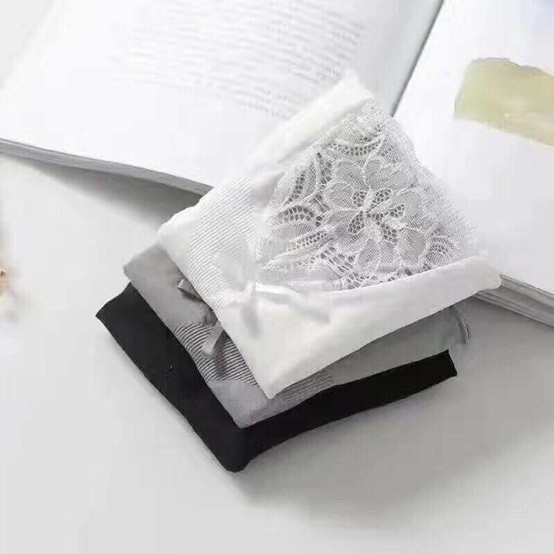 QUẦN LÓT MẶC VÁY REN NƠ CAO CẤP Nâng mông