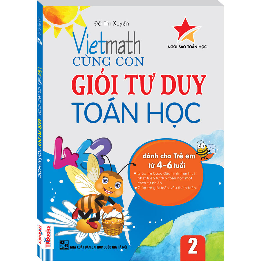 Vietmath - Cùng Con Giỏi Tư Duy Toán Học - Tập 2