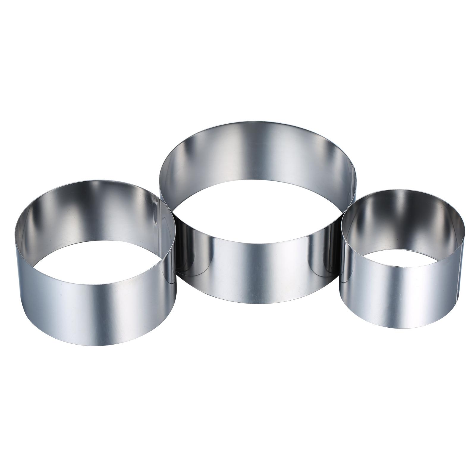 Cắt bánh quy bằng thép không gỉ 430 có 3 kích cở