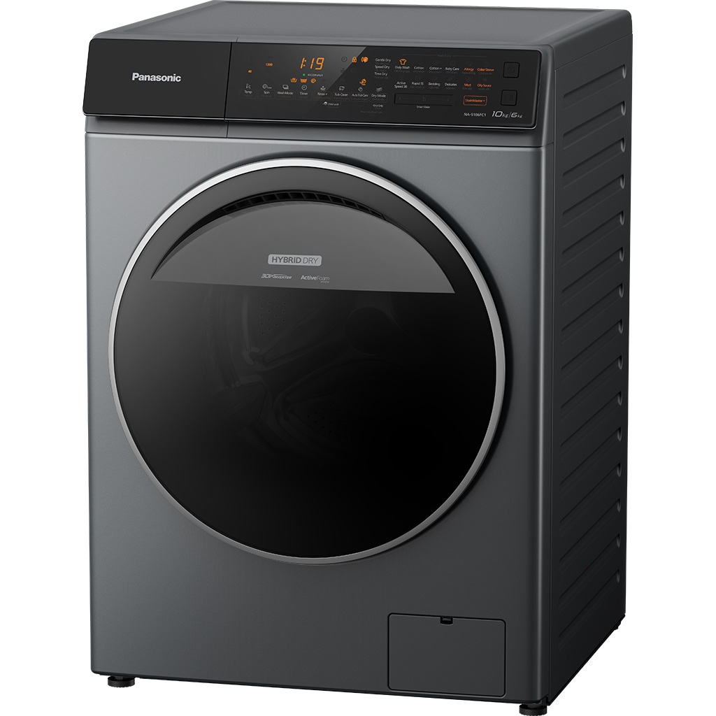 Máy giặt sấy Panasonic NA-S106FC1LV 10/6kg - Hàng chính hãng