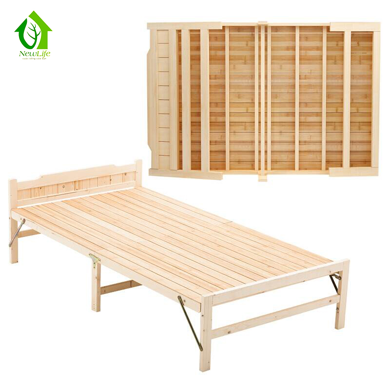 Giường xếp gỗ thông gấp gọn tiện lợi NewLife RE0555
