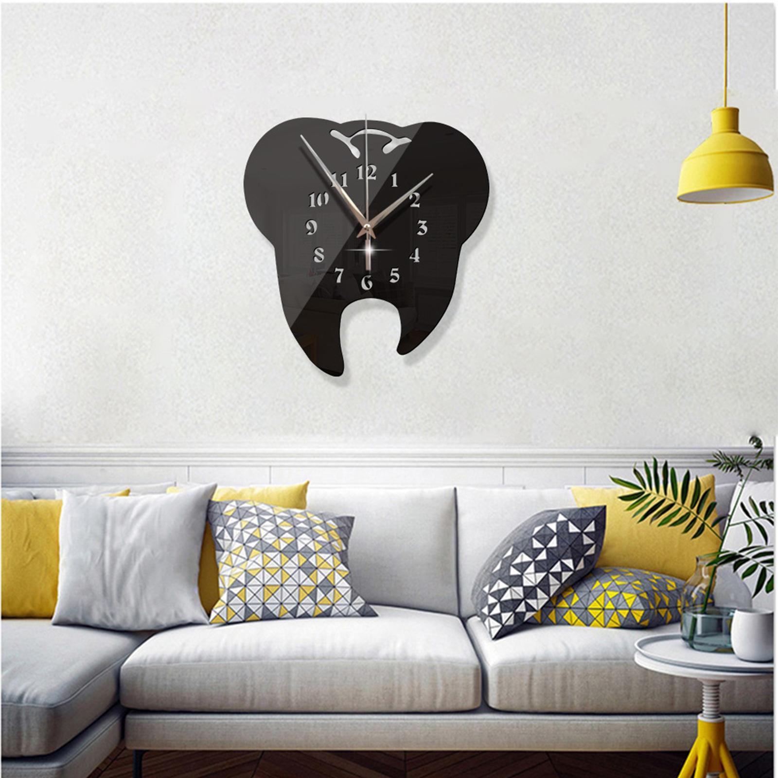 Modern Acrylic Wall Clocks Silent Decorative for