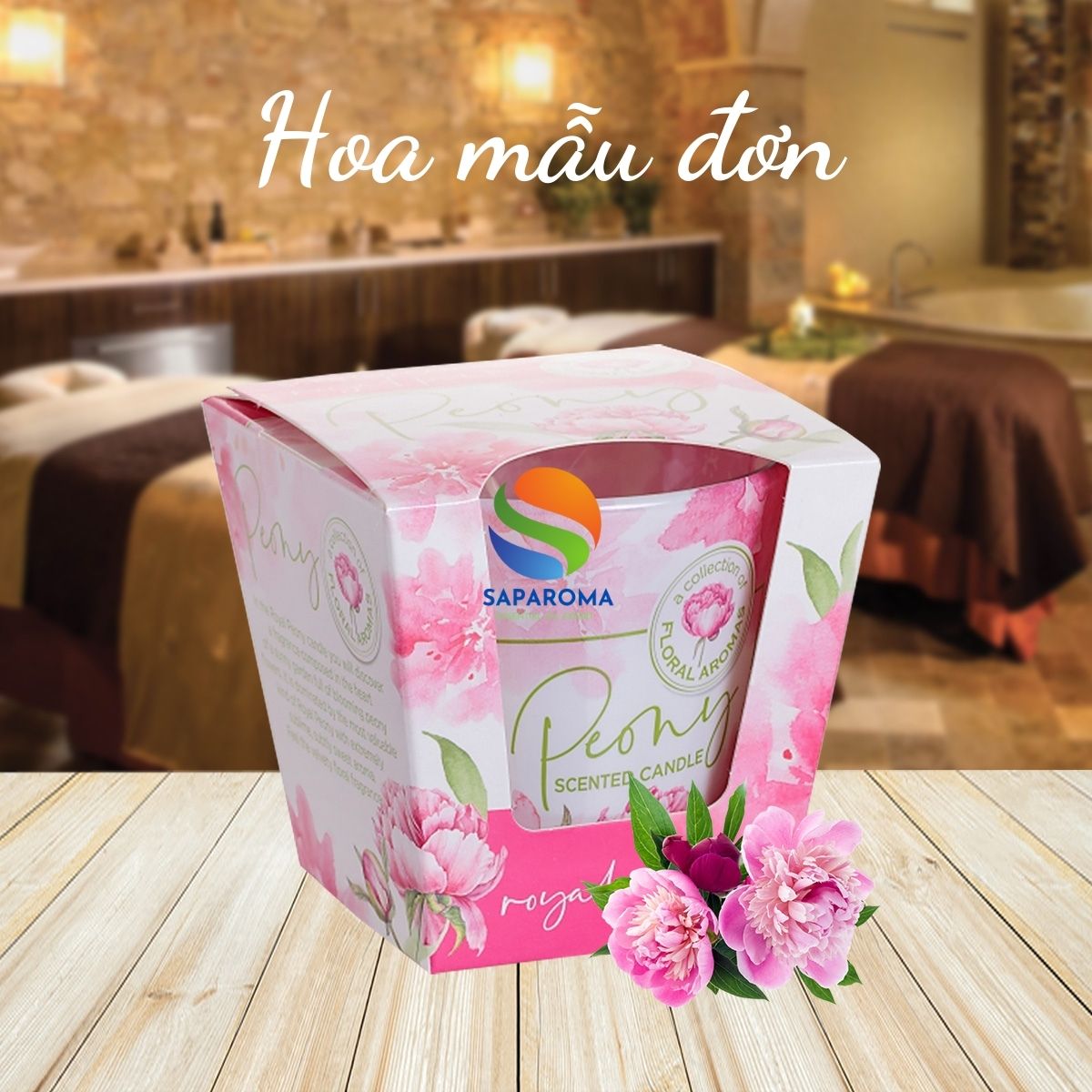 Ly nến thơm tinh dầu Bartek Peony 115g QT4842 - mẫu đơn hoàng gia, nến trang trí, thơm phòng, thư giãn, hỗ trợ khử mùi (giao mẫu ngẫu nhiên)