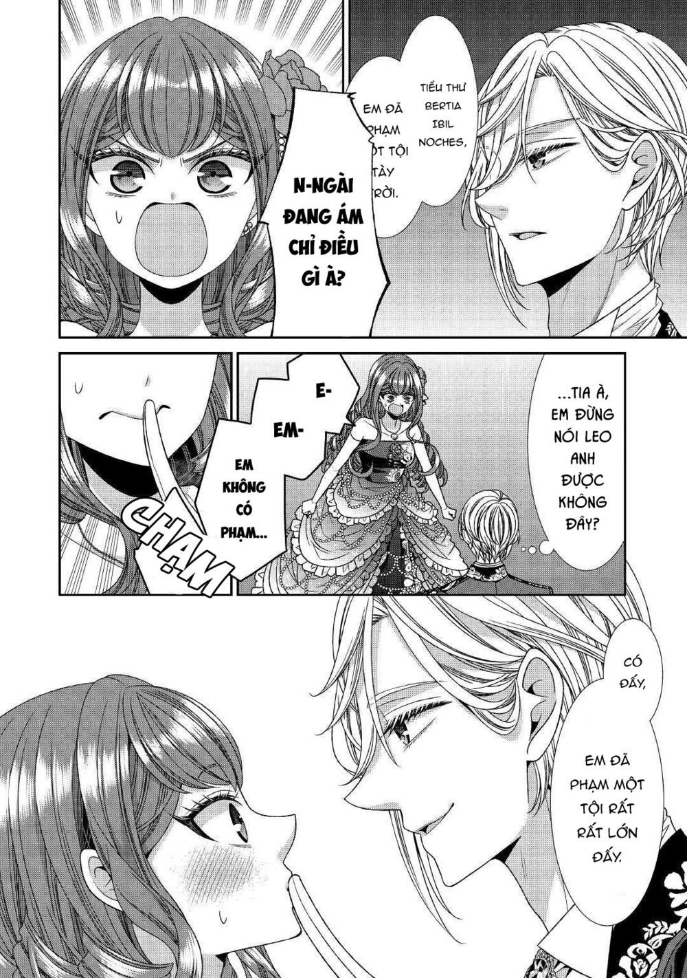 nhật ký theo dõi vị hôn thê tự nhận mình là nữ phụ phản diện 1 chapter 18 20