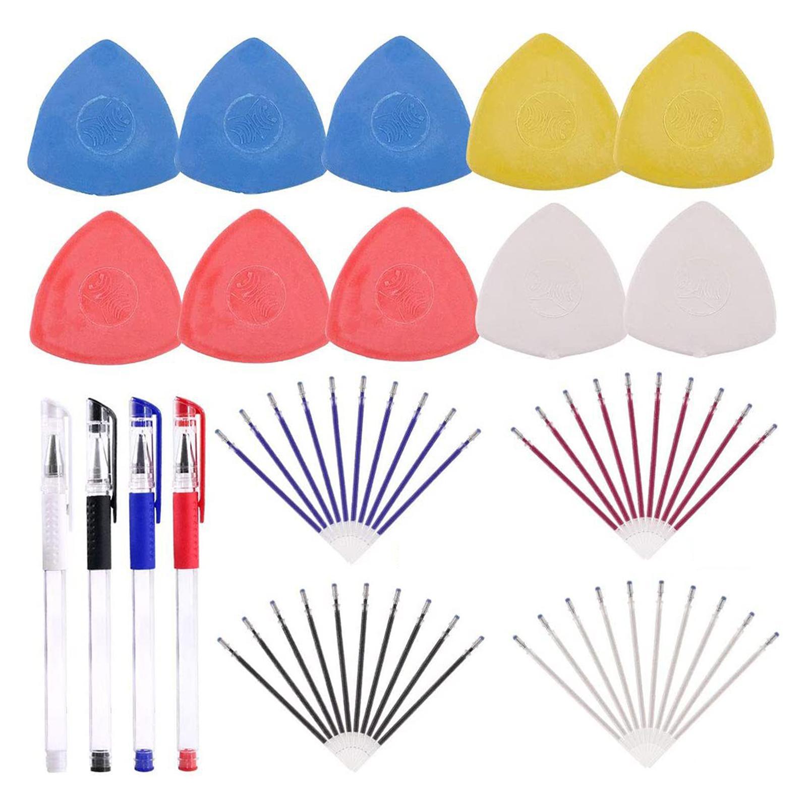 Triangle Tailors Chalk,Sewing Fabric Chalk and Fabric Markers for