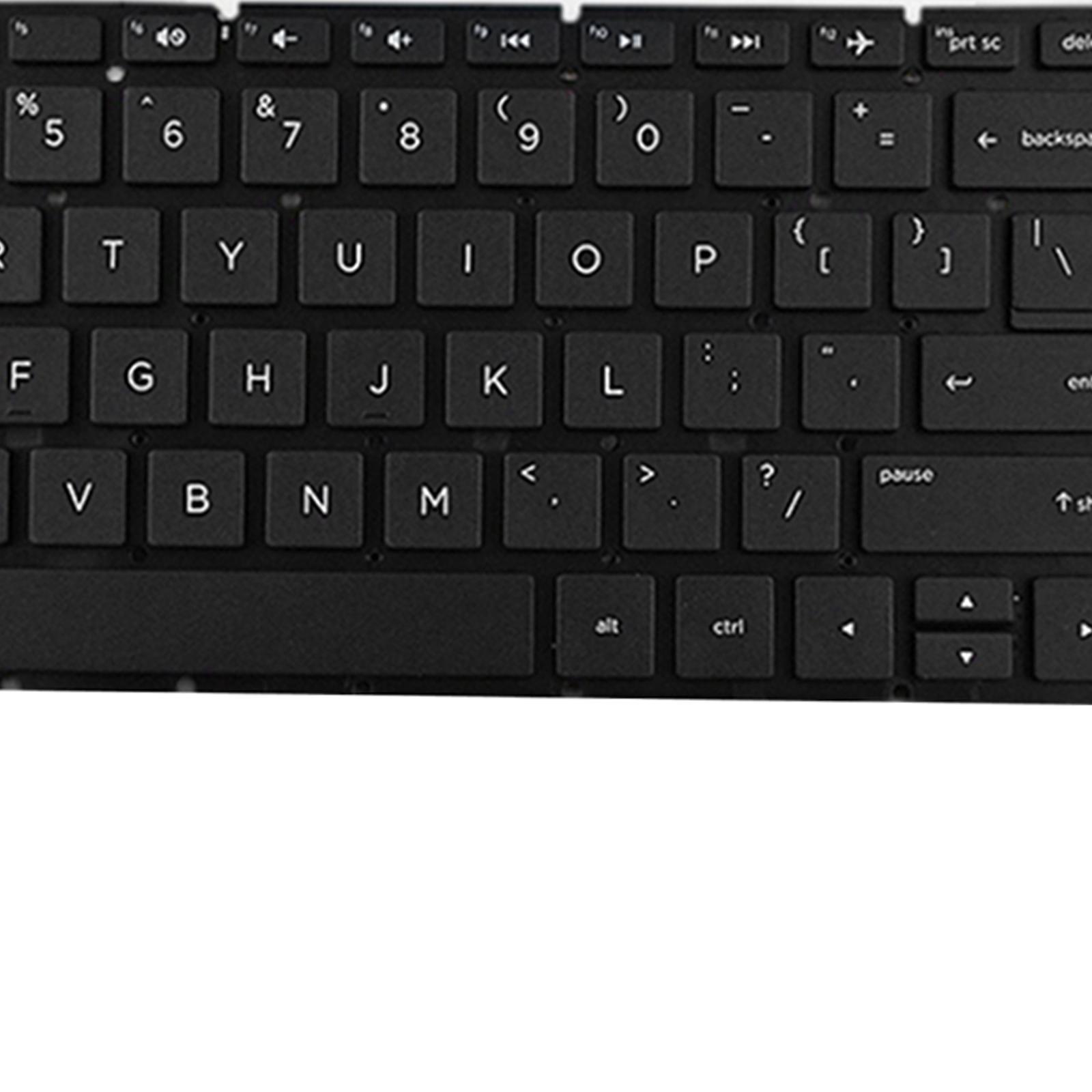 New Laptop Keyboard US For HP 15- 15-AY 15-AF 15-AJ 250 255 TPN-C122 Blk