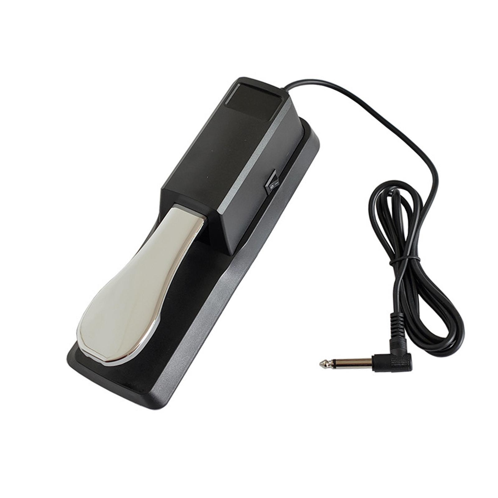 Piano Foot Pedal, Digital Piano Foot Pedal, Polarity Switch, Universal Keyboard Piano Pedal durrable for Exercise Repairing